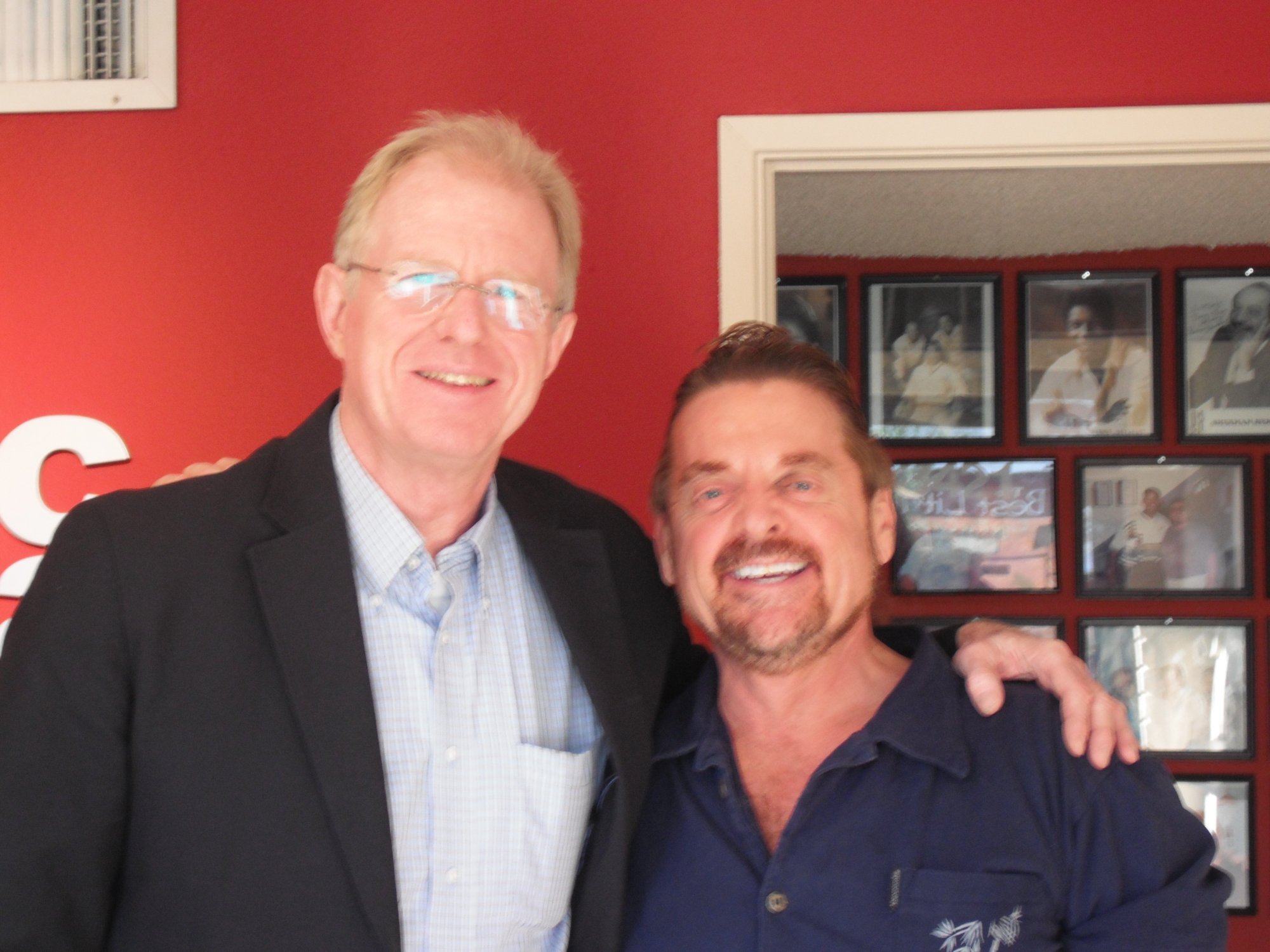 Ed Begley Jr. Marc Graue Recording Studios