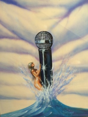 when naked ladies rode microphones.